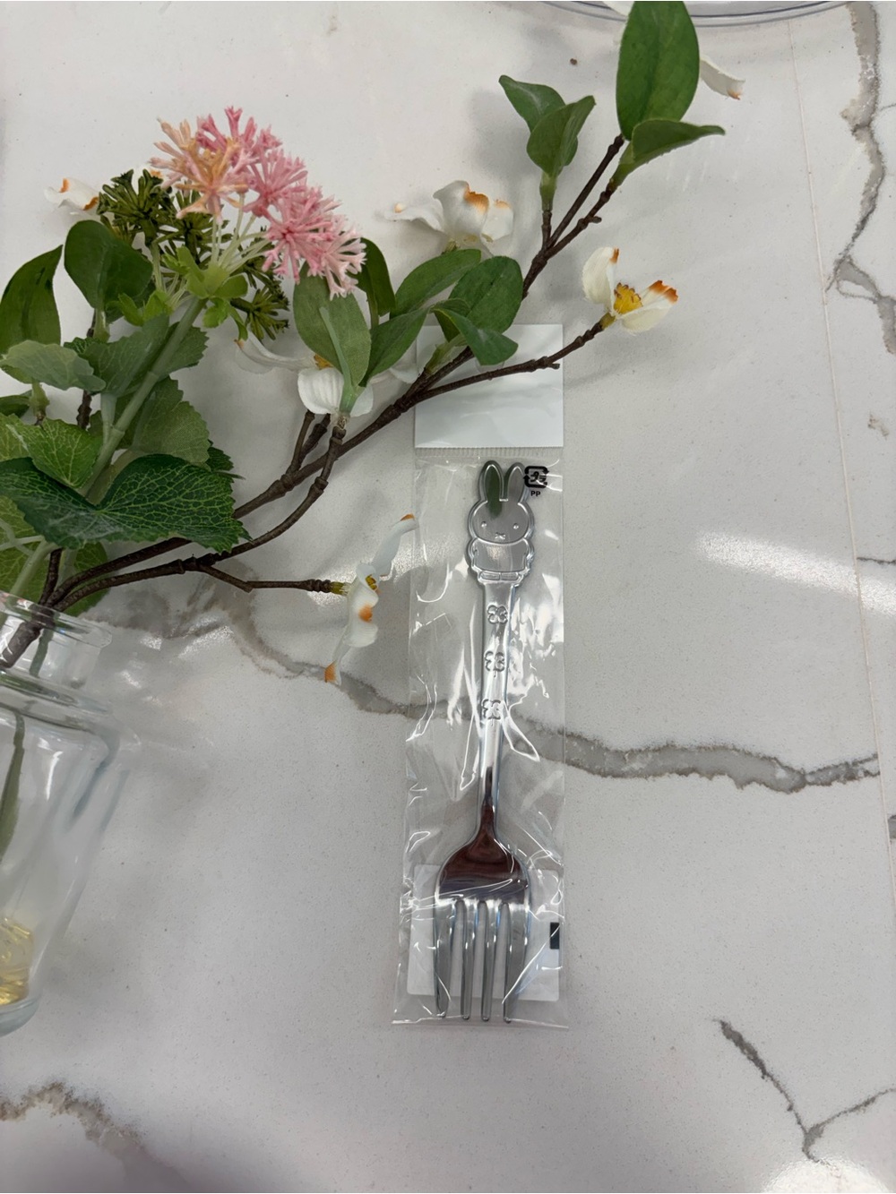 Cute  Stainless Steel Fork - Silver